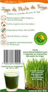 Pasto de Trigo Congelado