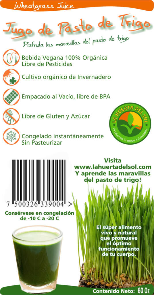Pasto de Trigo Congelado